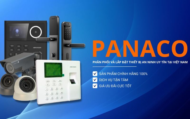 đơn vị cung cấp camera chính hãng PANACO